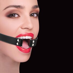 Ouch! - Mordaça  Ring Gag Preta