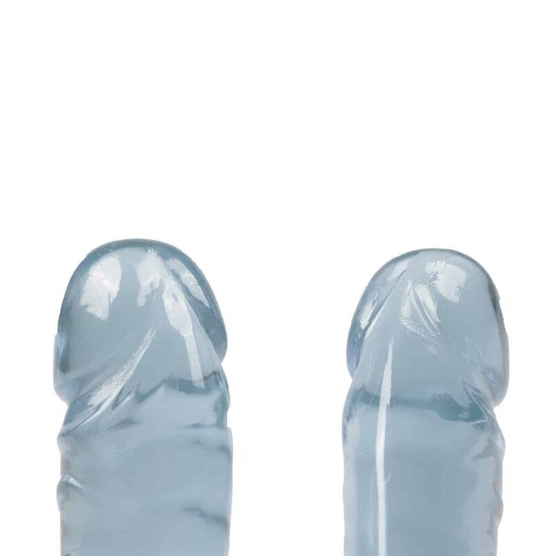 Doc Johnson - Dildo Duplo Jr Double Dong 30,5 Cm Transparente - Image 3