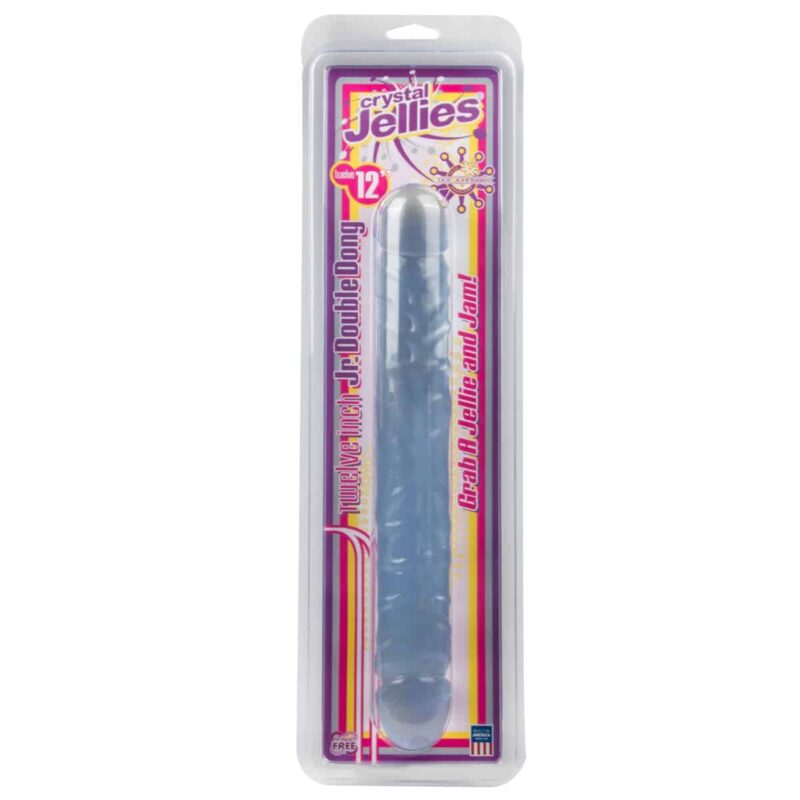 Doc Johnson - Dildo Duplo Jr Double Dong 30,5 Cm Transparente - Image 6