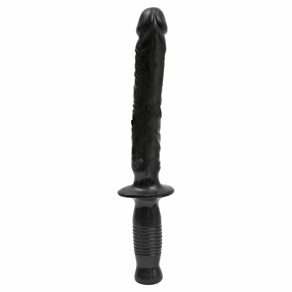 Doc Johnson - Dildo Com Cabo Manhandler Preto 39 Cm - Image 4