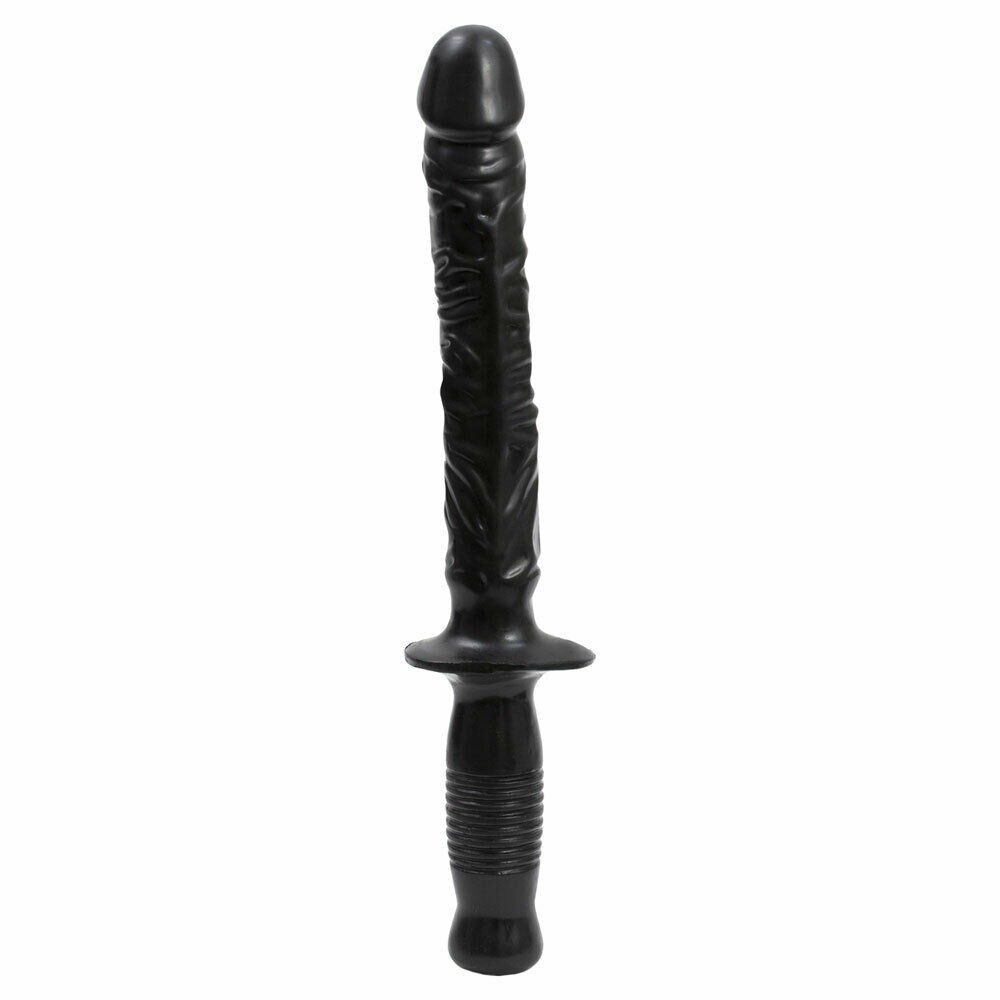 Doc Johnson - Dildo Com Cabo Manhandler Preto 39 Cm - Image 5