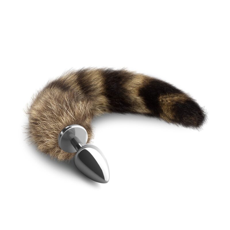 Crushious - Plug Anal Com Cauda Foxy Silver Metal - Image 5