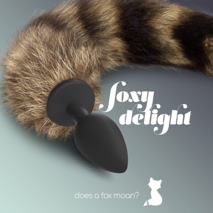 Crushious - Plug Anal Com Cauda Foxy Delight Silicone