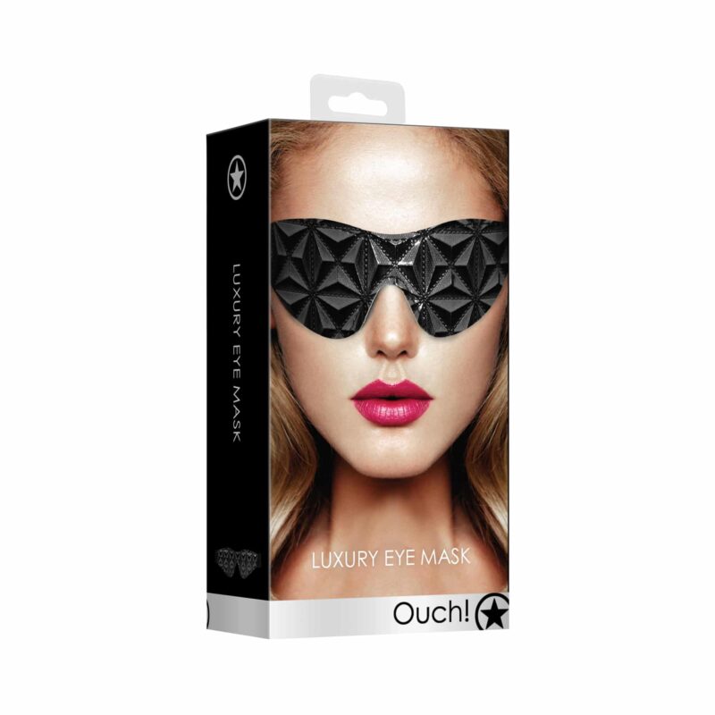Ouch! - Venda Luxury Eye Mask  Preta - Image 6