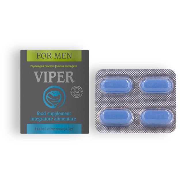 Cobeco - Cápsulas Estimulantes Viper Para Homem 4 Caps