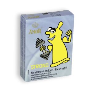 Amor - Preservativos Strong 3 Unidades