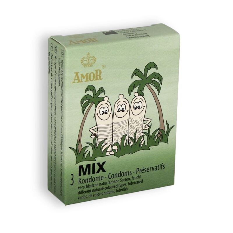 Amor - Preservativos Mix 3 Unidades