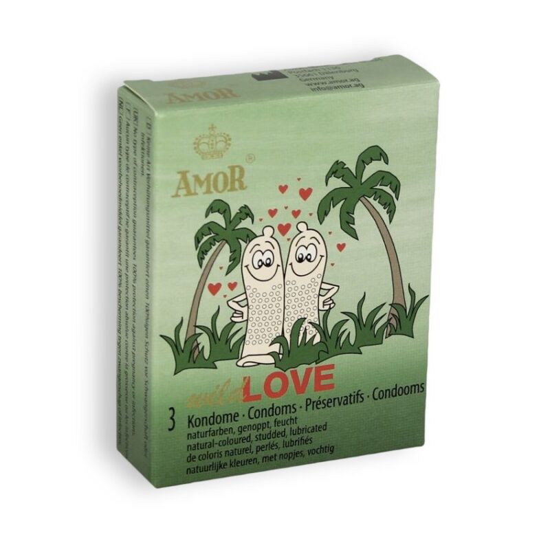 Amor - Preservativos Wild Love 3 Unidades