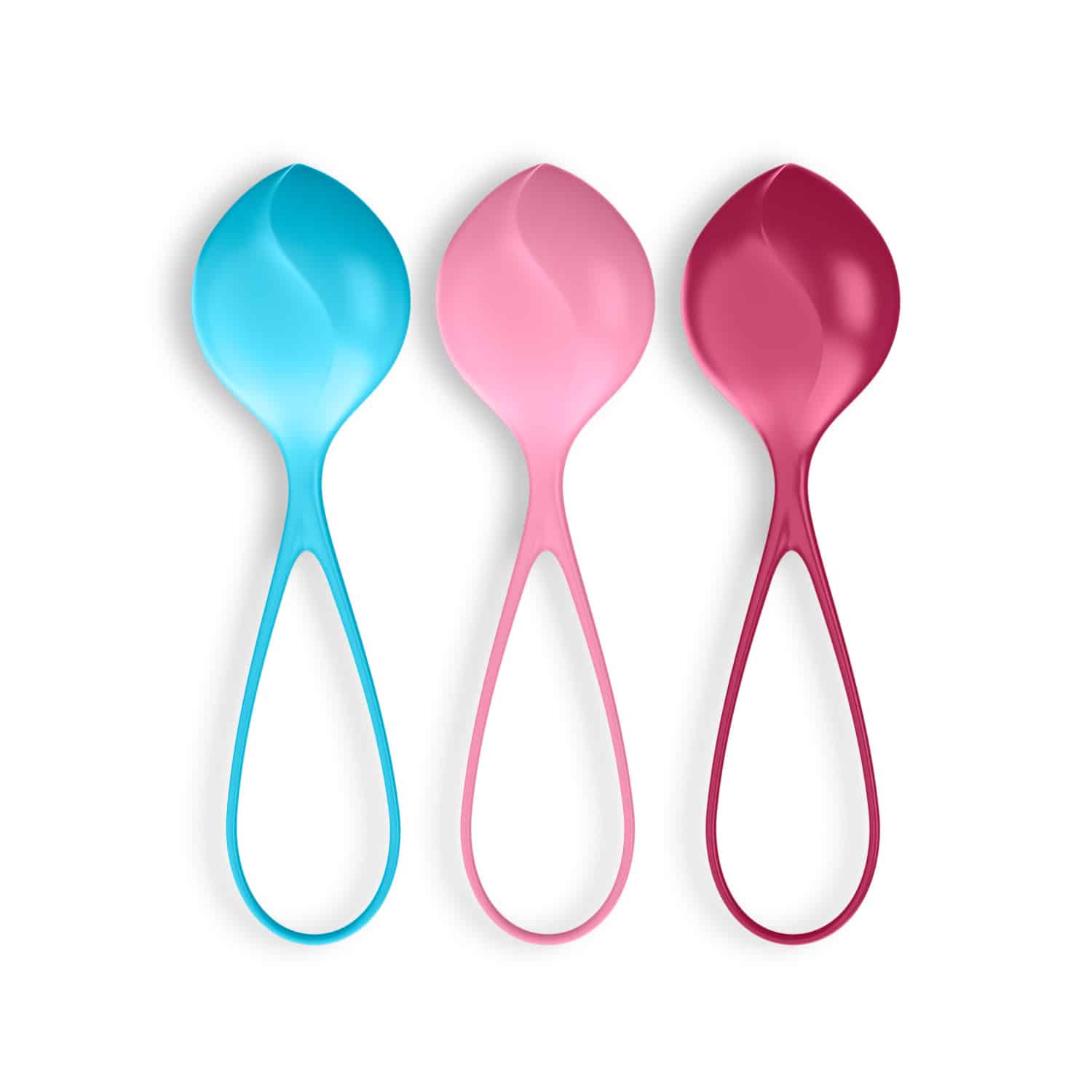Satisfyer - Conjunto De 3 Bolas Ben-Wa Strengthening Balls  Coloridas - Image 2