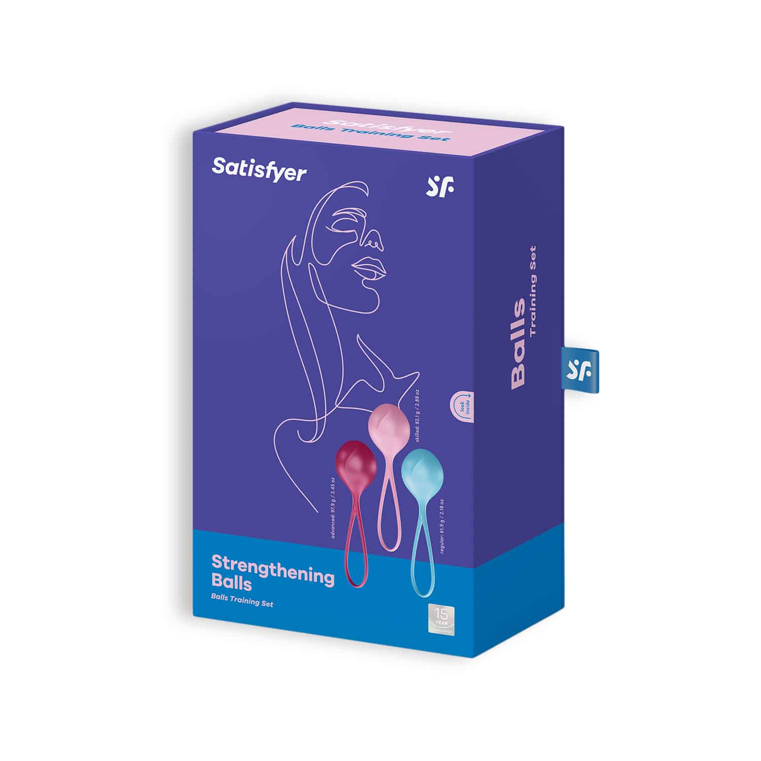 Satisfyer - Conjunto De 3 Bolas Ben-Wa Strengthening Balls  Coloridas - Image 4