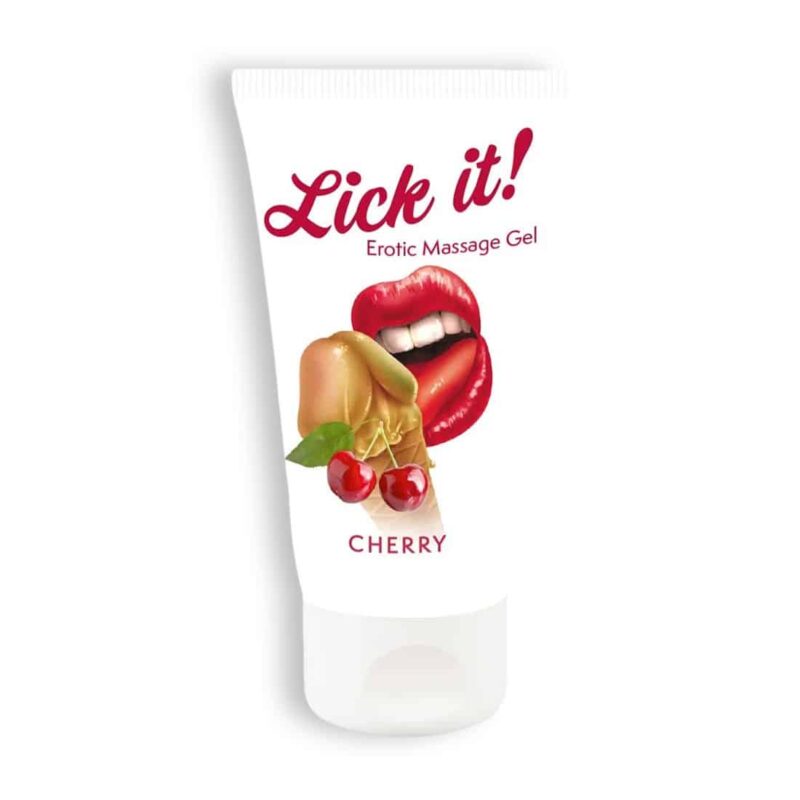 Orion - Lubrificante Beijável Lick-It Cereja 50ml