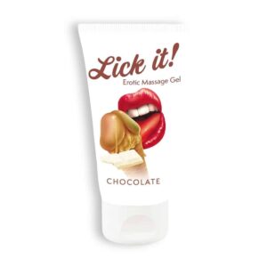 Orion - Lubrificante Beijável Lick-It Chocolate Branco 50ml
