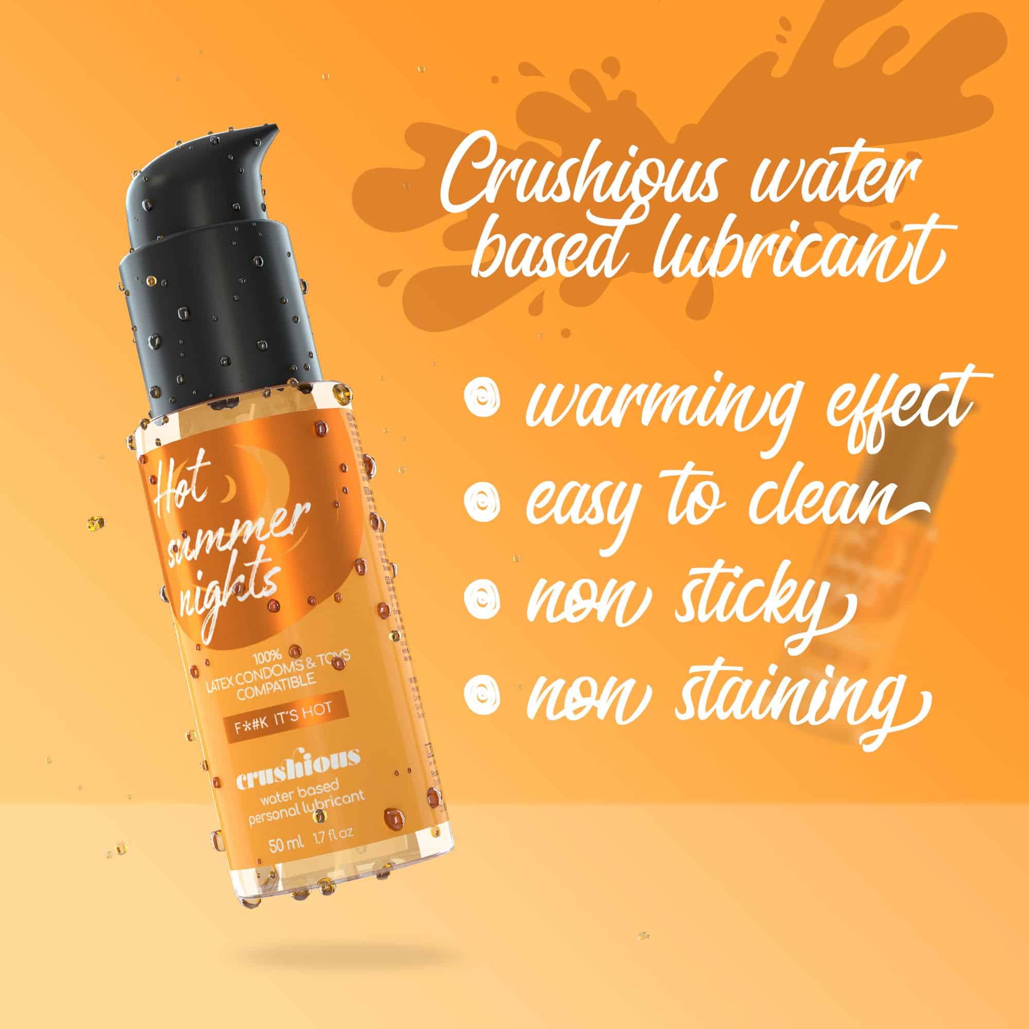 Crushious - Lubrificante Com Efeito Calor 50 Ml - Image 3