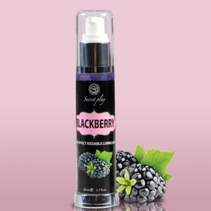 Secret Play - Lubrificante De Efeito Calor Com Sabor A Amora 50 Ml
