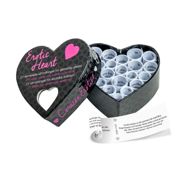 Tease &Amp Please - Jogo Erotic Heart Mini No-Se-Es-It