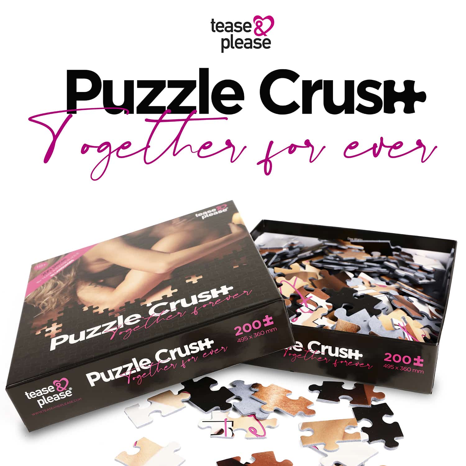 Tease &Amp Please - Jogo Puzzle Crush Together Forever 200 Pc - Image 5