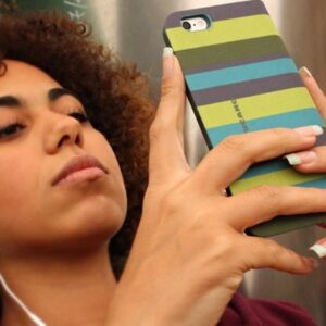 Tucano - Libro Stripes iPhone 6/6s (green)