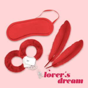 Crushious - Kit Bonéage Lover's Dream  Vermelho