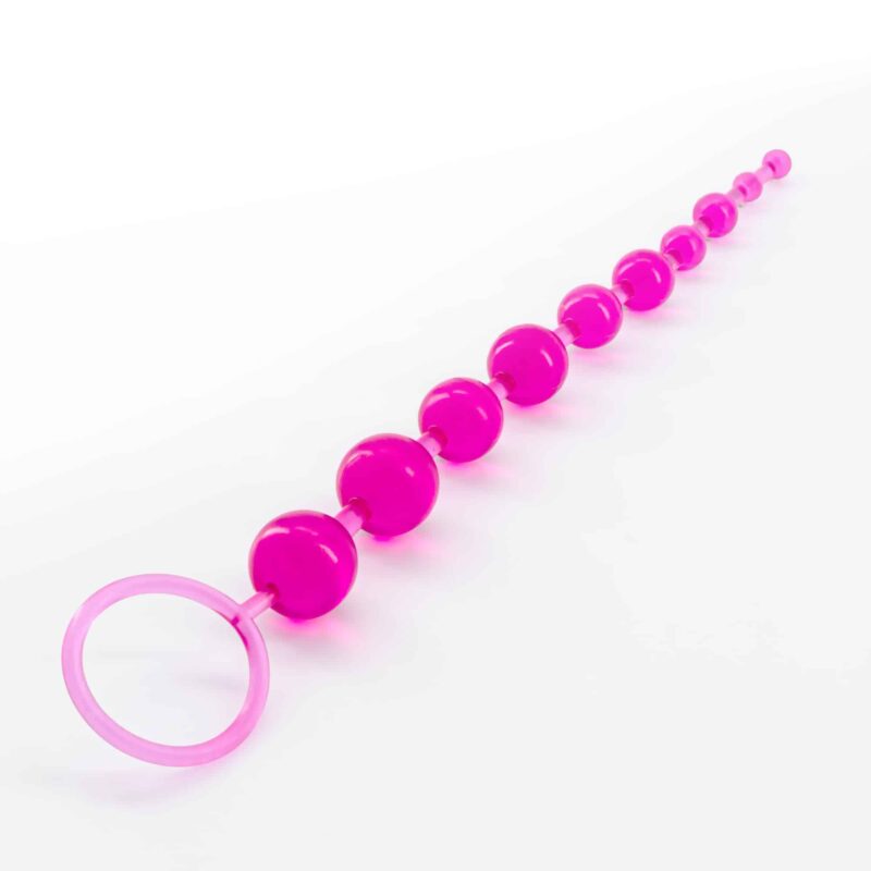 Crushious - Tira De 10 Pérolas Anéis  Rosa - Image 4