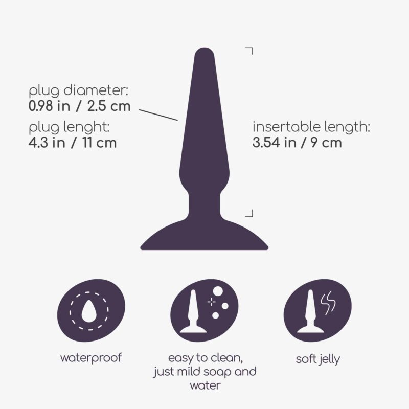 Crushious - Plug Anal Jolly Plug Lilás - Image 4