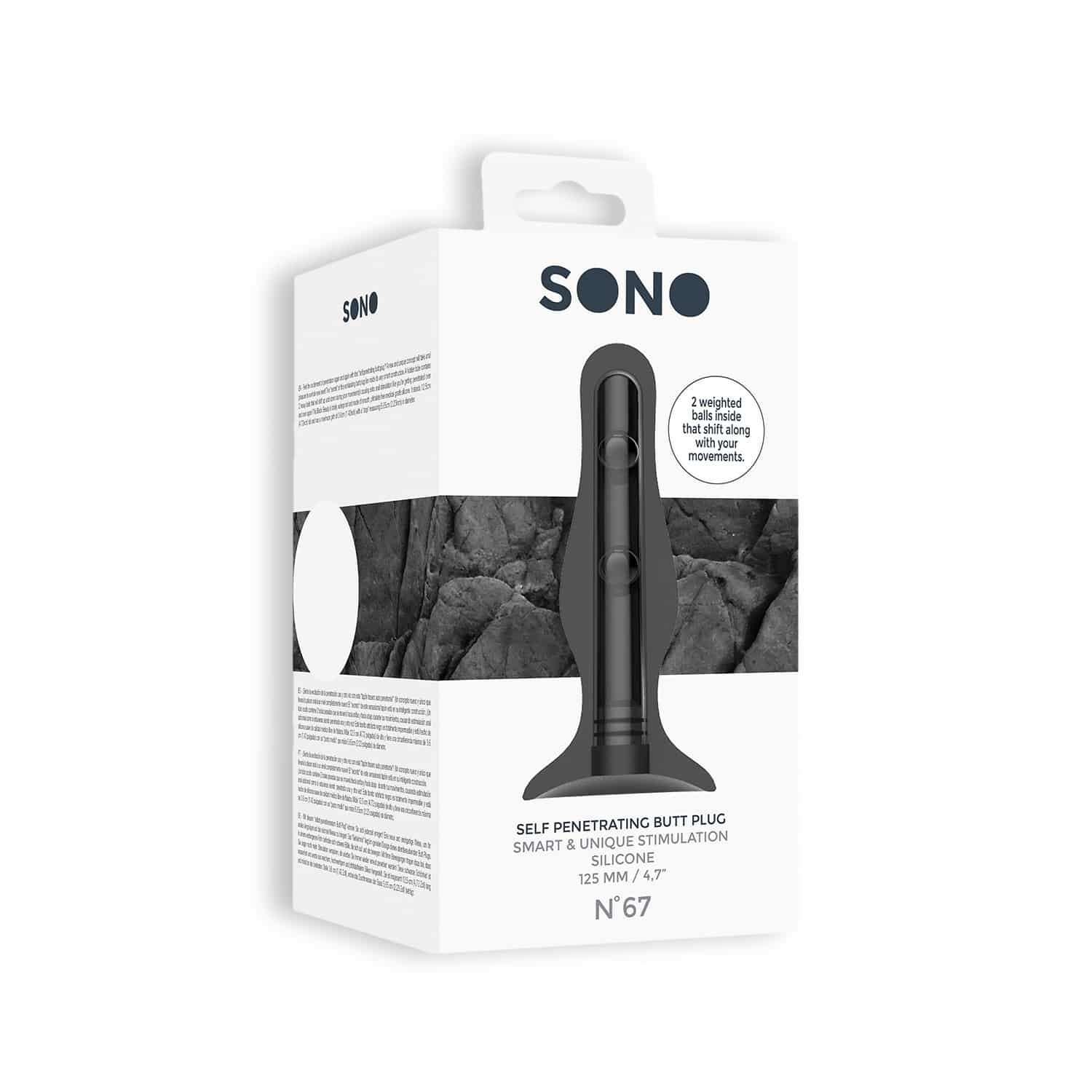 Sono - Plug Anal No,67 Self Penetrating Butt Plug - Image 3