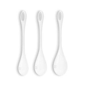 Satisfyer - Conjunto De 3 Bolas Kegel Yoni Power 1  Brancas
