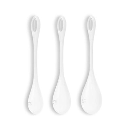 Satisfyer - Conjunto De 3 Bolas Kegel Yoni Power 1  Brancas