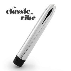 Crushious - Vibrador Classic Vibe  Prateado