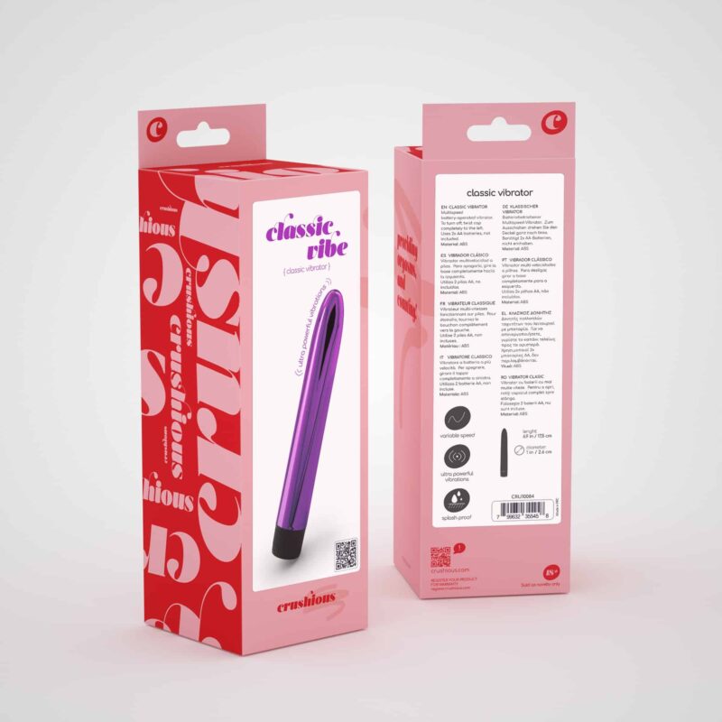 Crushious - Vibrador Classic Vibe  Roxo - Image 7