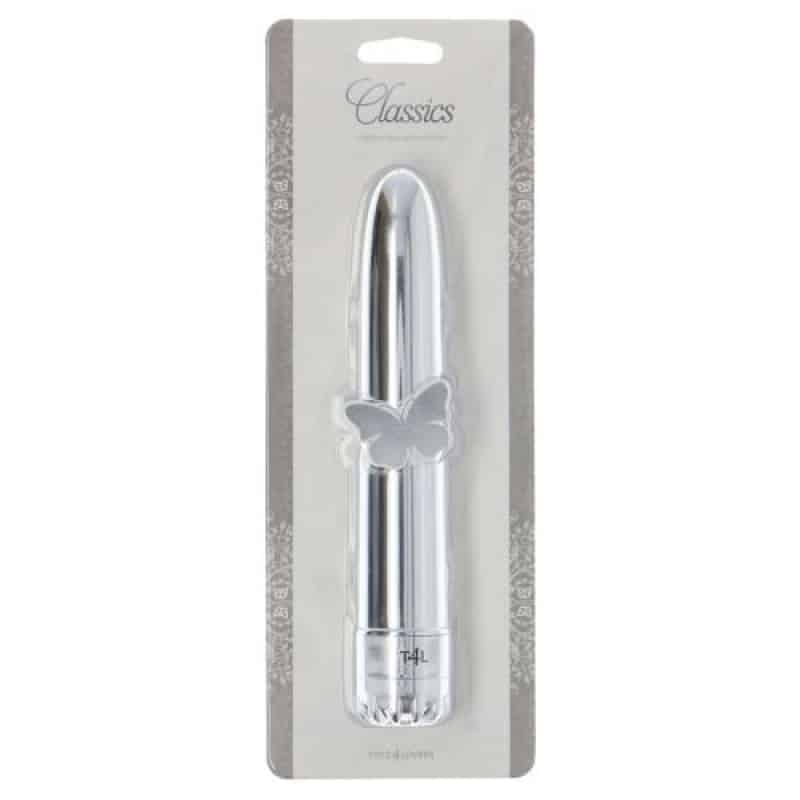 Toyz4lovers - Vibrador Classics Prateado Grande - Image 3