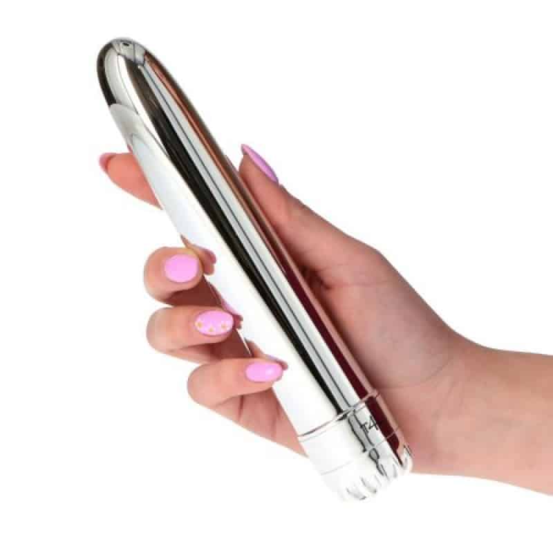 Toyz4lovers - Vibrador Classics Prateado Grande