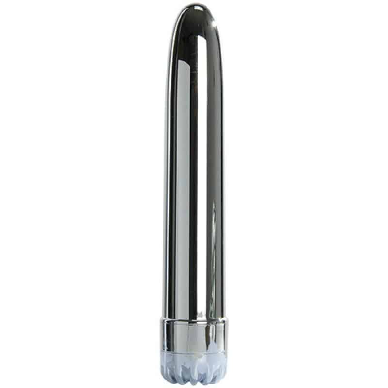 Toyz4lovers - Vibrador Classics Prateado Grande - Image 4