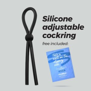 ANEL DE SILICONE AJUSTÁVEL PARA O PÉNIS BILLY THE RING CRUSHIOUS