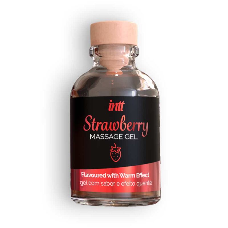 Intt - Gel De Massagem Com Sabor A Morango  30ml