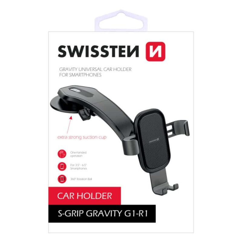 Swissten - Gravity Car Holder S-Grip G1-R1 - Image 2