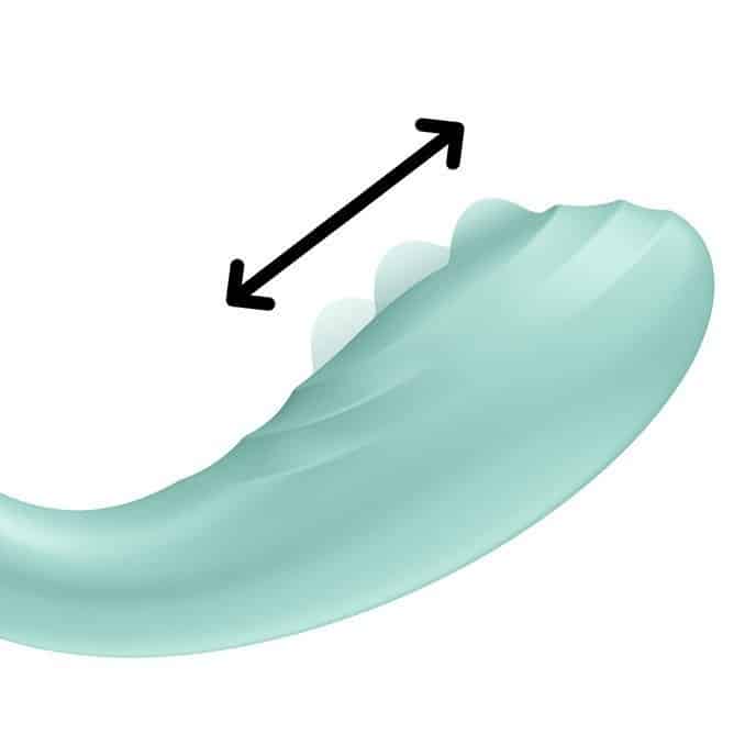 Satisfyer - Estimulador Do Ponto-G Rrrolling Pleasure  Menta - Image 7