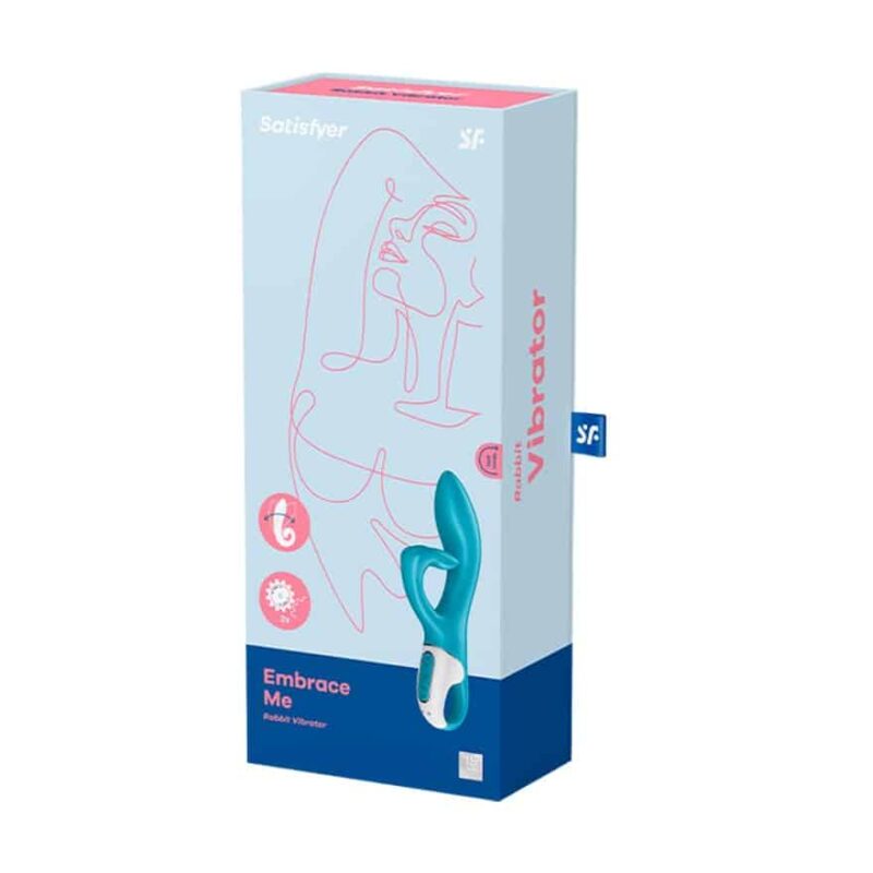 Satisfyer - Vibrador Embrace Me  Turquesa - Image 6