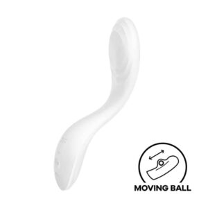 Satisfyer - Estimulador Do Ponto-G Rrrolling Pleasure  Branco
