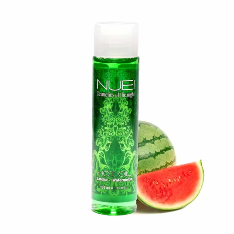 Nuei - Óleo De Massagem Com Efeito Calor Melancia Hotoil  100ml