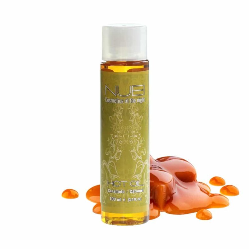 Nuei - Óleo De Massagem Com Efeito Calor Caramelo Hotoil  100ml