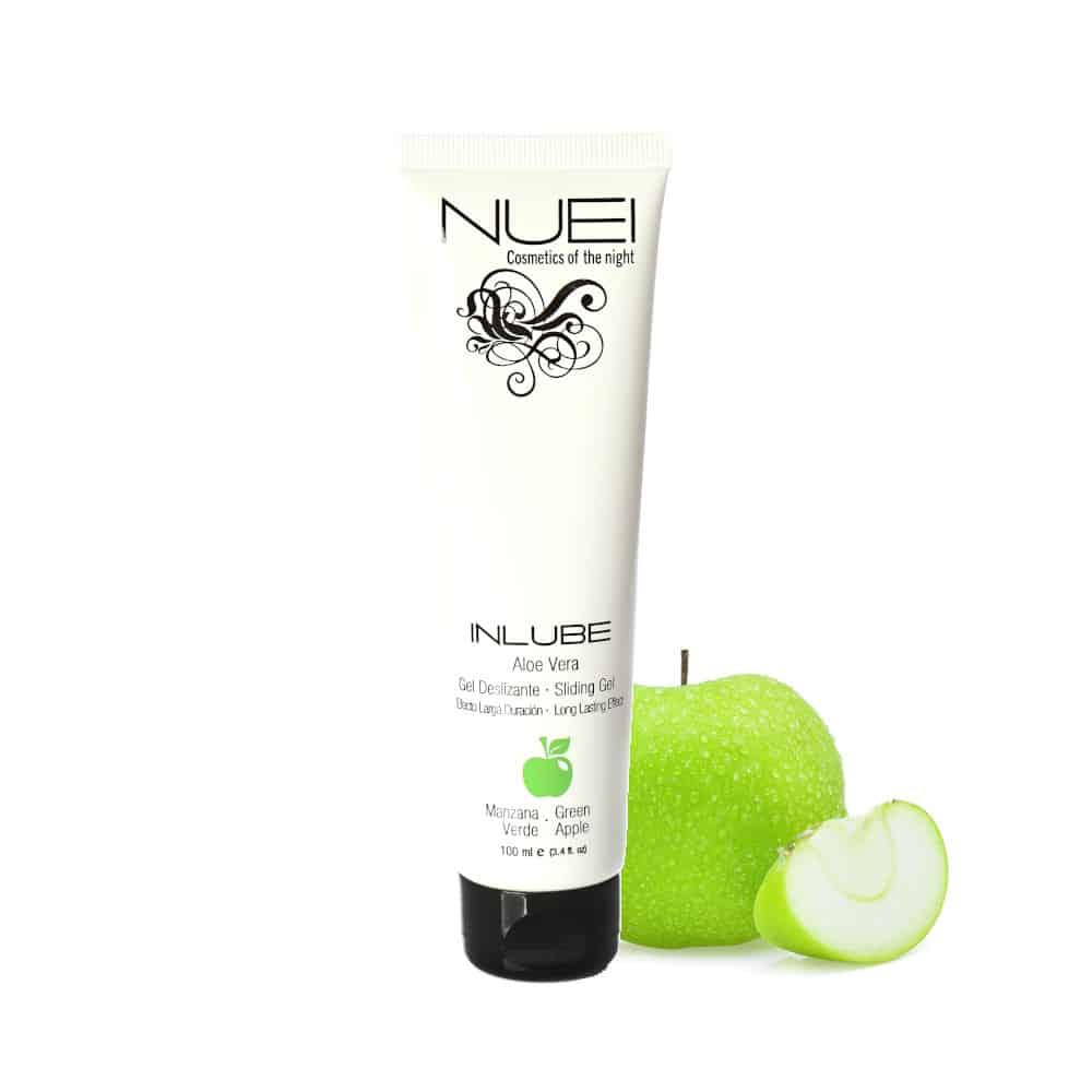 Nuei - Lubrificante À Base De Água Maçã Verde Inlube 100ml