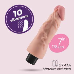 Crushious - Vibrador Realístico Mr, Skin