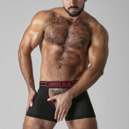 Perneiras Watch It Hard Locker Gear Vermelhas
