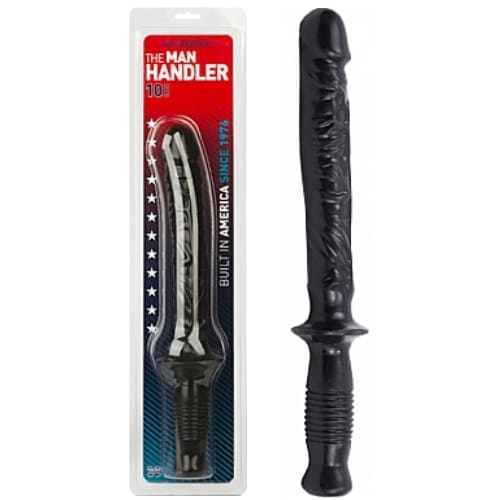 Doc Johnson - Dildo Com Cabo Manhandler Preto 39 Cm - Image 2