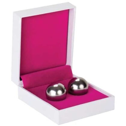 Shots - Bolas Vaginais Ben Wa Balls Medium Weight Prateadas