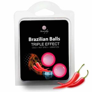 Secretplay Cosmetic - Secret Play Set 2 Brazilian Balls Triple Efecto