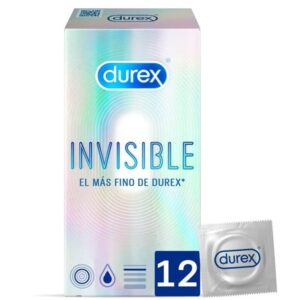 Durex - Unidades Extra Finas 12 Invisíveis