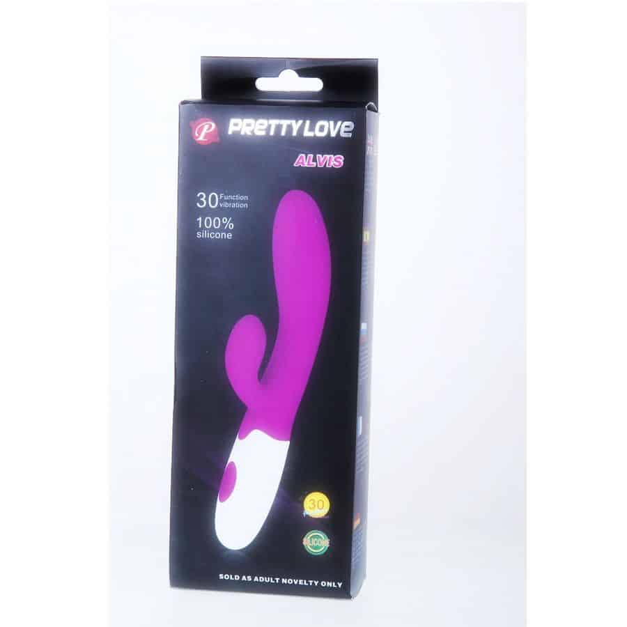 Pretty Love Flirtation - Vibrador Con Estimulador Clitóris Alvis