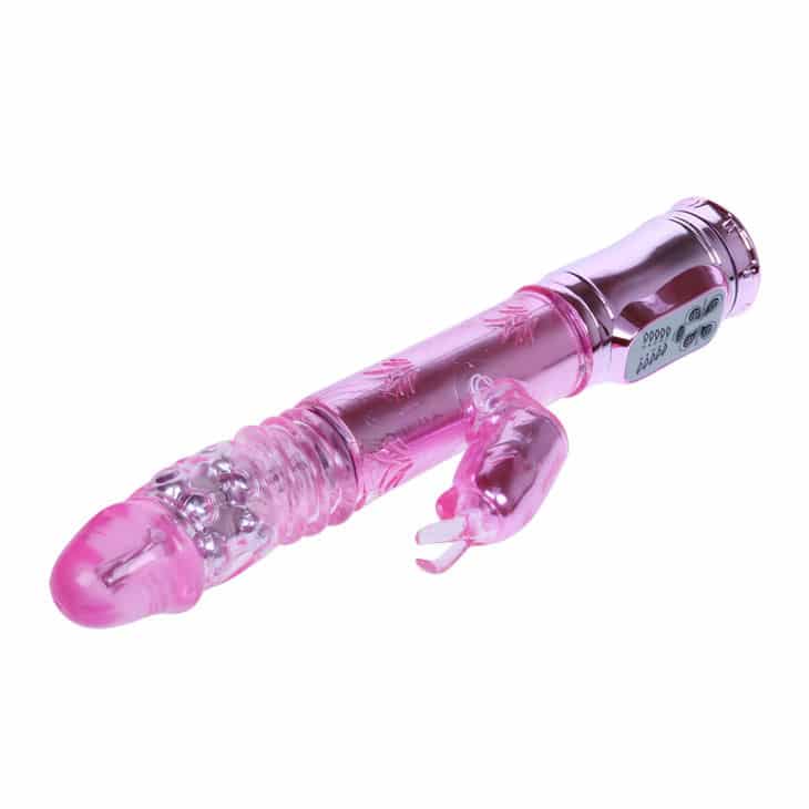 Baile - Throbbing Bunny Rotador Rampante Rosa - Image 4