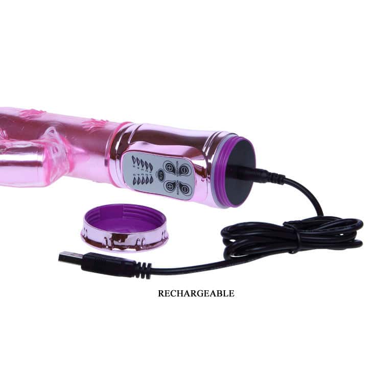 Baile - Throbbing Bunny Rotador Rampante Rosa - Image 9